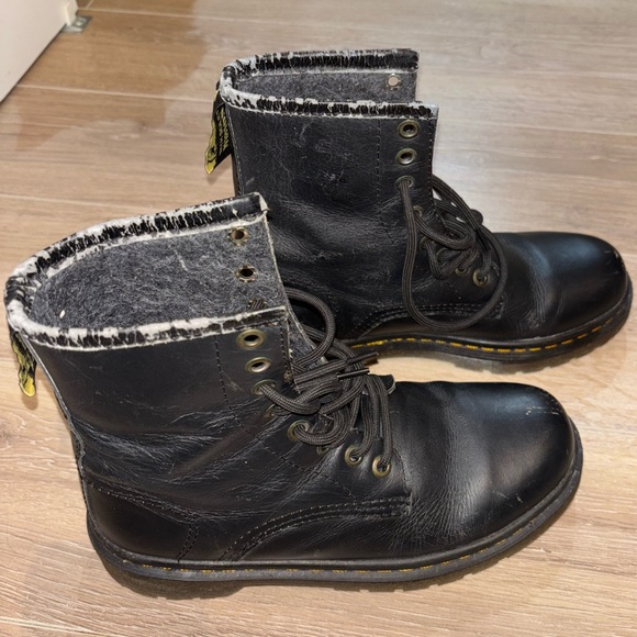 Dr. Martens Boots - 1460 PASCAL VIRGINIA LEATHER BOOTS - Picture 3 of 8